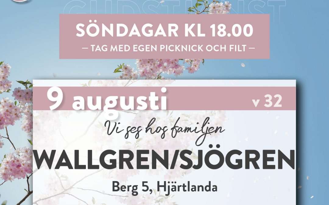 Sommargudstjänst — vecka 32