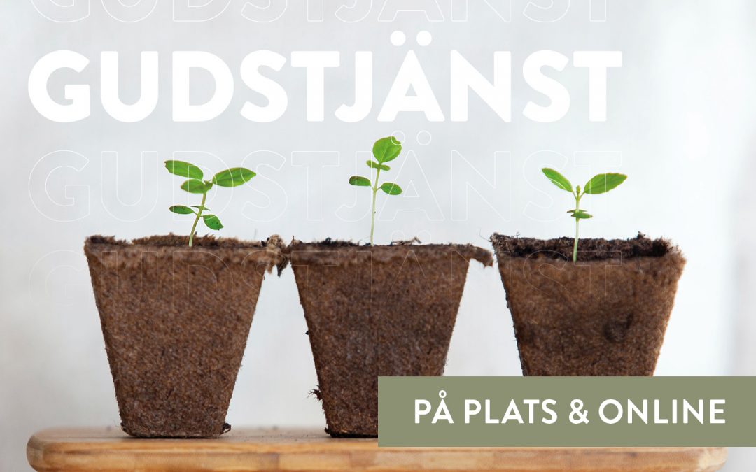 Välkommen till gudstjänst – på plats och online!