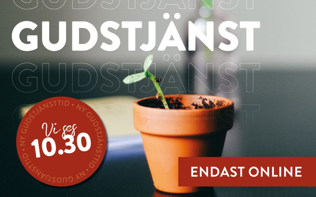 Välkommen till gudstjänst söndag den 6/12 – endast online!