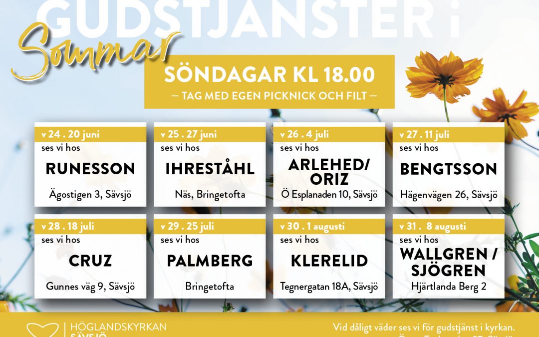 Sommargudstjänster