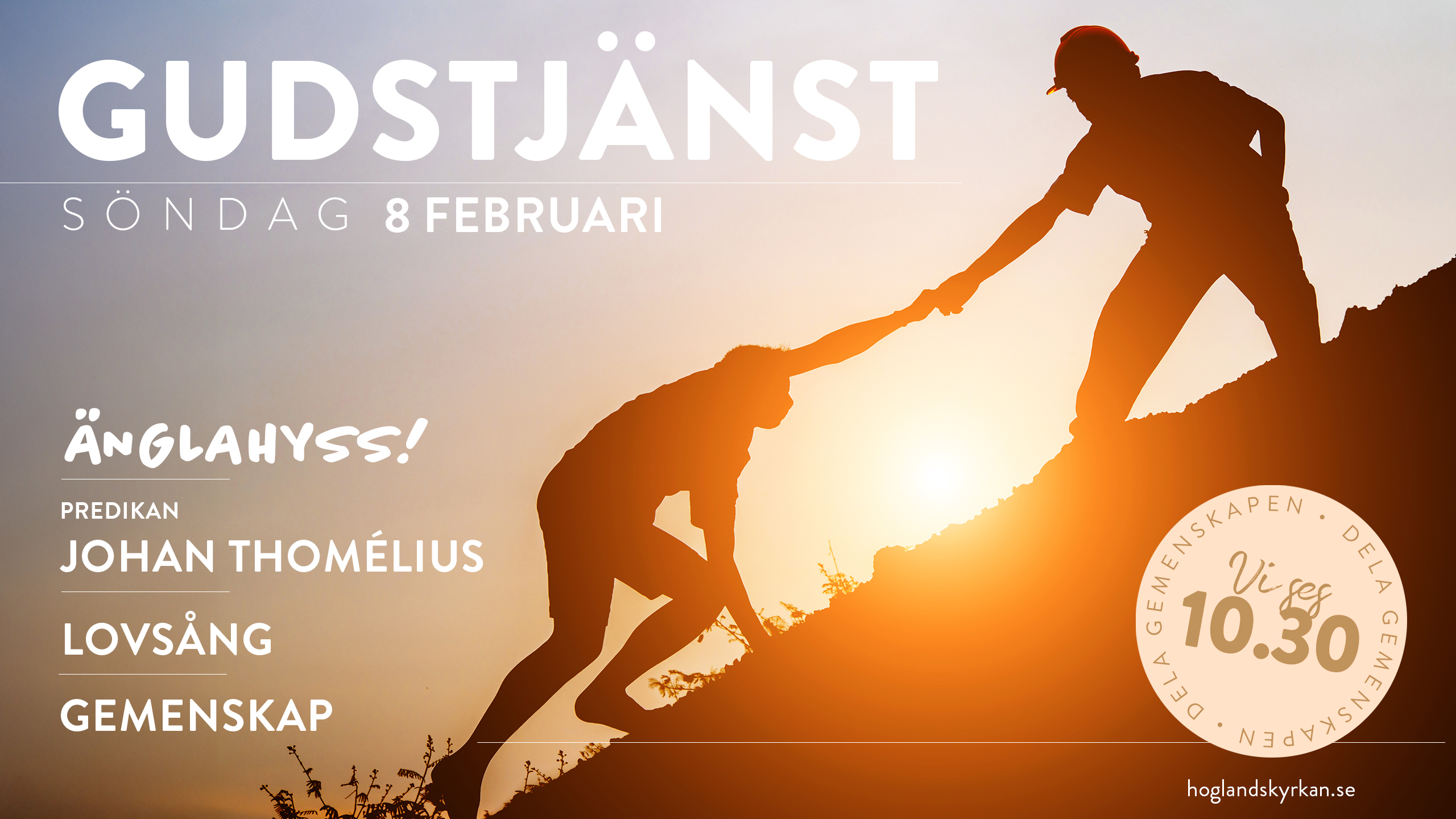 Gudstjänst 8 februari
