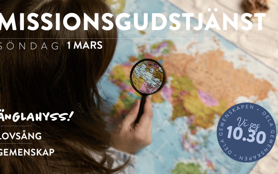 Missionsgudstjänst 1 mars