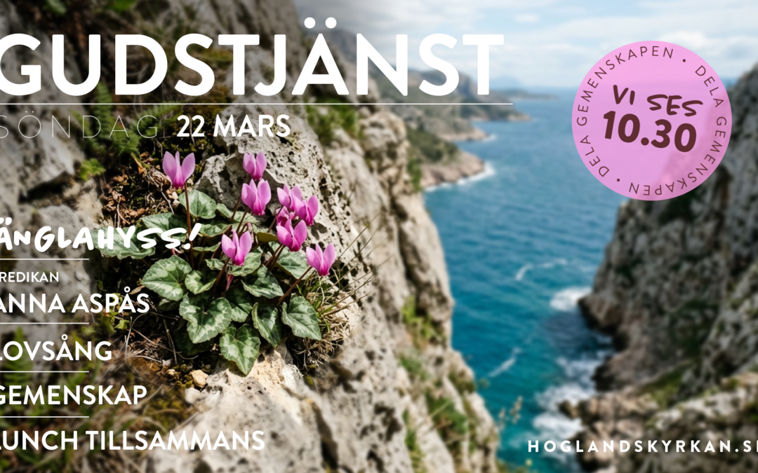 Gudstjänst 22 mars