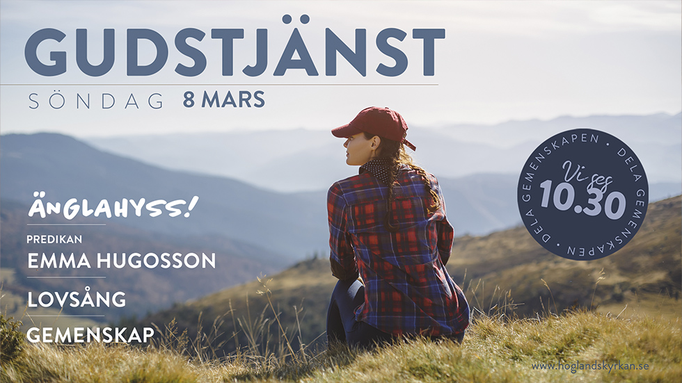 Gudstjänst 8 mars
