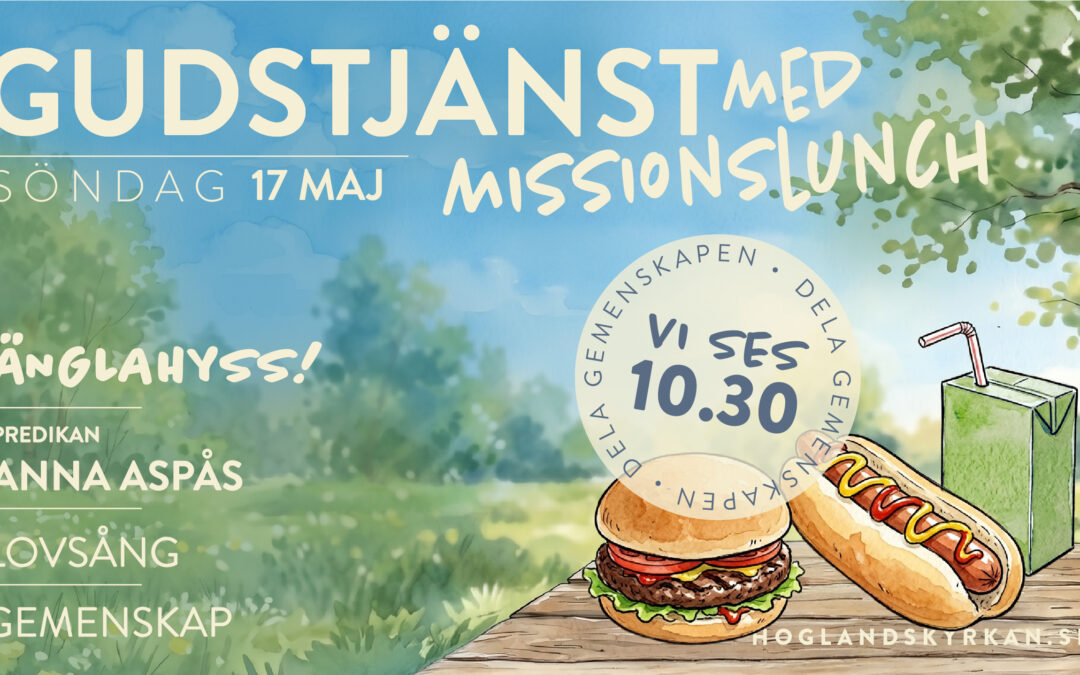 Gudstjänst 17 maj