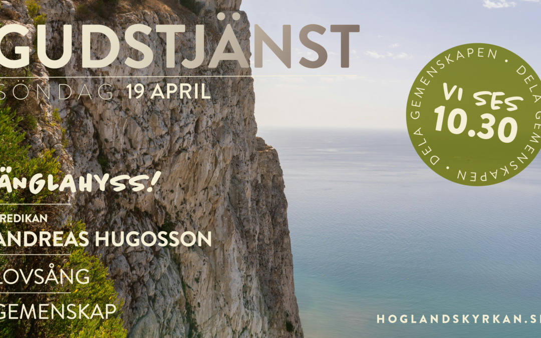 Gudstjänst 19 april