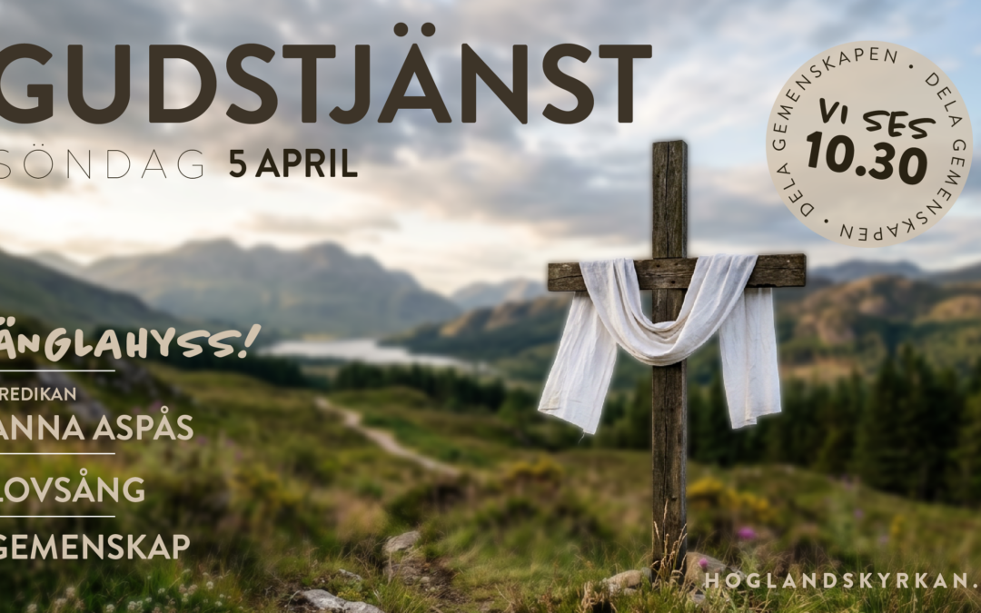 Gudstjänst 5 april