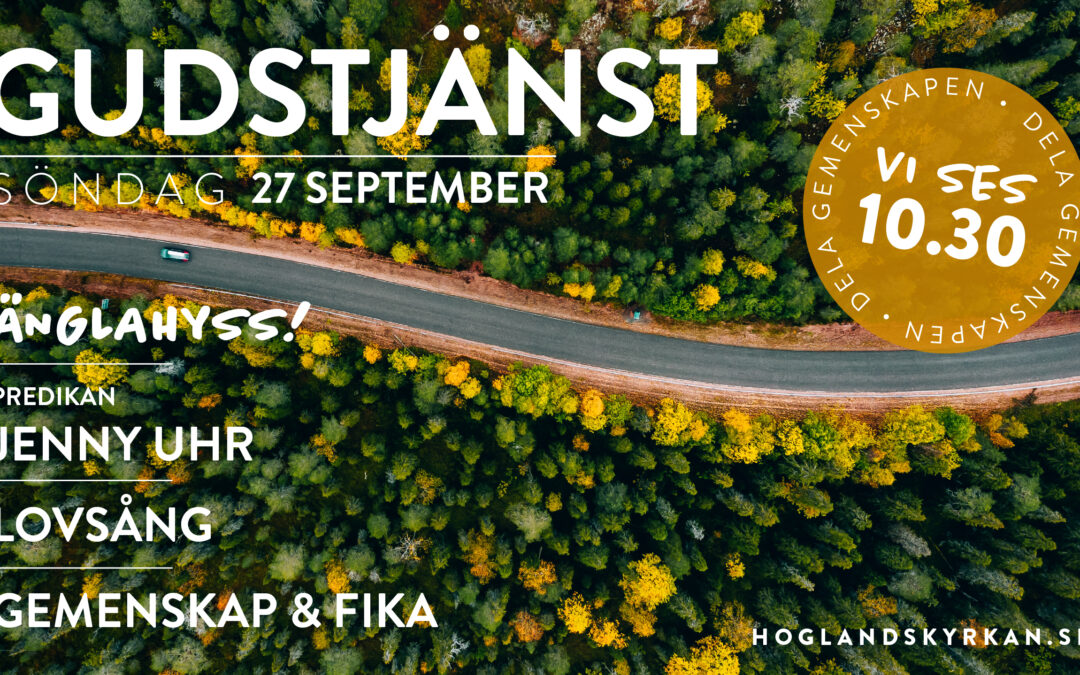 Gudstjänst 27 september